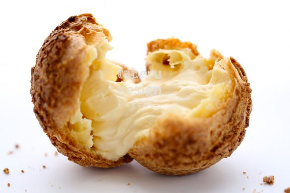 シュークリーム撮影